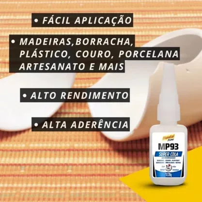 Cola Super Cola Instantânea Prime 20g Aeroflex