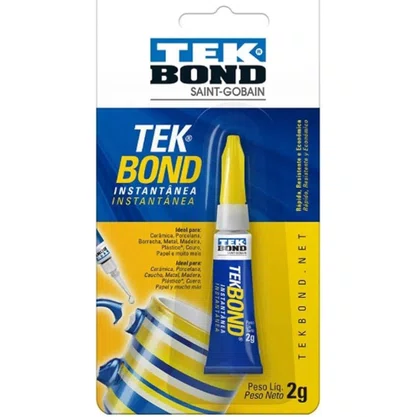 Cola Tek Bond Instantânea 2g