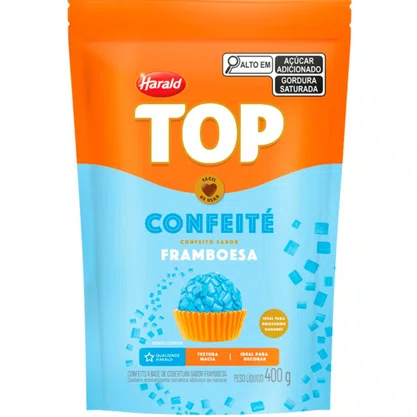 Confeite Top Framboesa 400g Harald