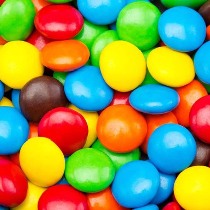 Confete de Chocolate Colorido 500g Chococandy Dori