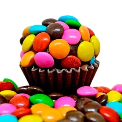 Confete de Chocolate Colorido 500g Chococandy Dori