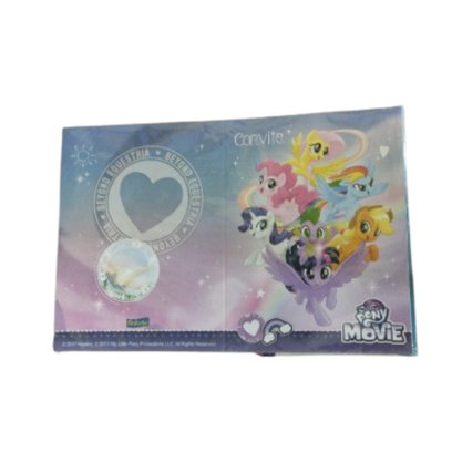 Convite Aniversário My Little Pony FestColor