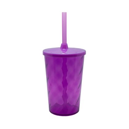 Copo Acrílico Twister 700ml Lilás Massari