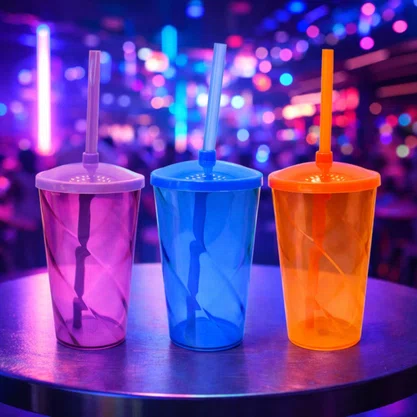 Copo Acrílico Twister 700ml Lilás Massari