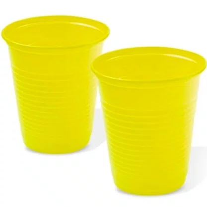 Copo Amarelo 200ml c/ 50un Louri Festas