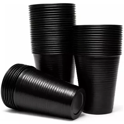 Copo Preto Forfest 200ml c/ 50un