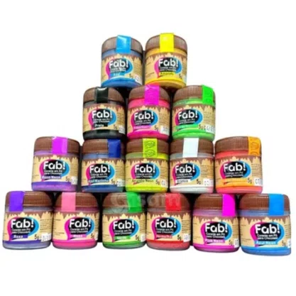 Corante Em Pó Para Chocolate Azul 5g Fab