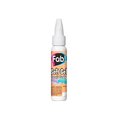 Corante Gel Laranja Candy 25g Fab!