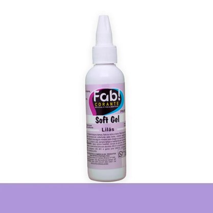 Corante Gel Lilas Fab 25g