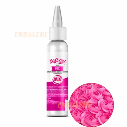 Corante Gel Pink Mix 25g