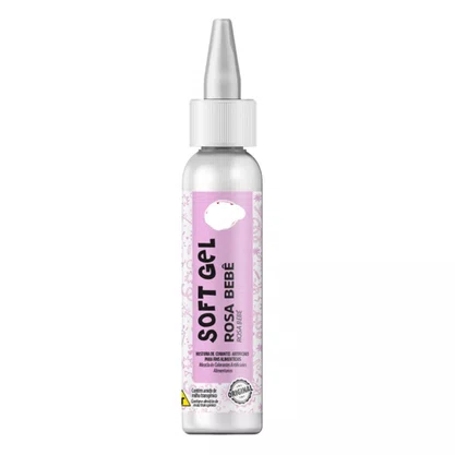 Corante Gel Rosa Bebê Sugart 25g