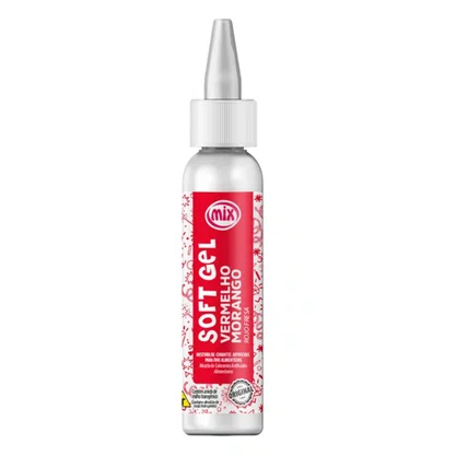 Corante Gel Vermelho Morango Sugart 25g