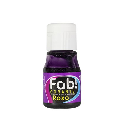Corante Liquido Roxo 25g Fab!