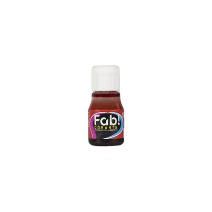 Corante Liquido Vermelho Rubi 25g Fab!
