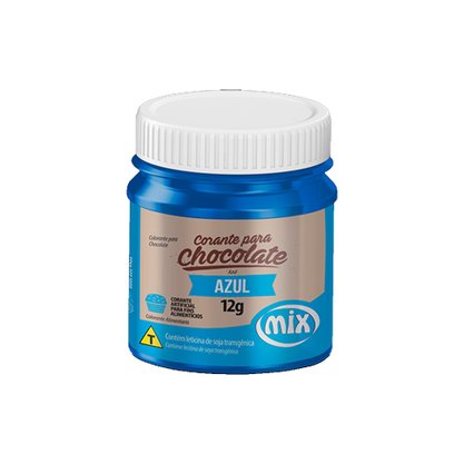 Corante Para Chocolate Azul 12g Mix