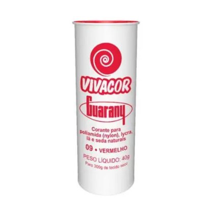 Corante Roupa Vermelha Guarani 40g