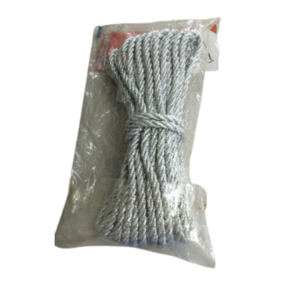 Cordão Trancado Prata Viscose Rolo com 10 Metros Elástico São José