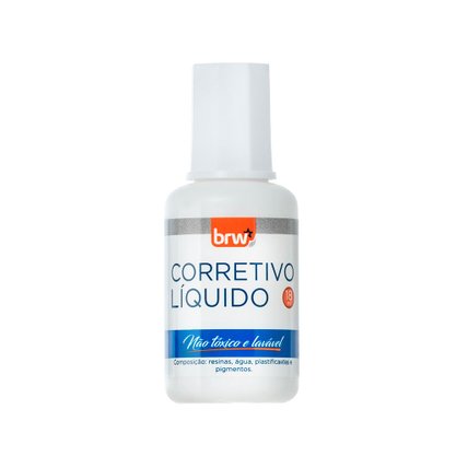 Corretivo Líquido com Pincel 18 ml BRW