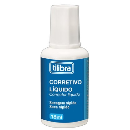 Corretivo Líquido com Pincel 18 ml Tilibra