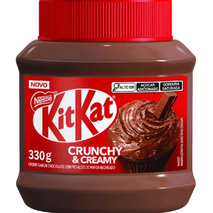 Creme Kit Kat Chocolate com Wafer Recheado 330g Nestle