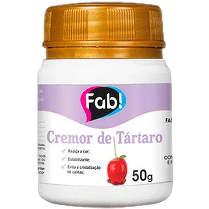 Cremor de Tártaro Fab 50g