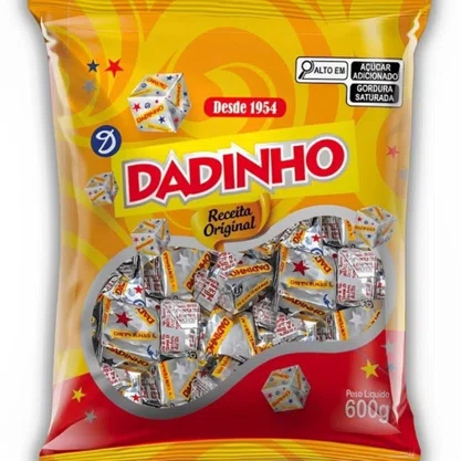 Dadinho Bala de Amendoim 600g Dizioli