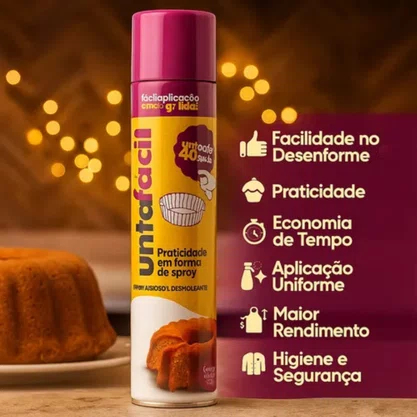 Desmoldante Untafcil Spray 180ml Inloco Foods