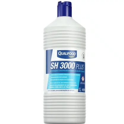 Detergente Desengordurante Alcalino Clorado SH 3000 Plus Start 1 Litro