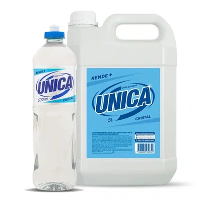 Detergente Liquido Cristal 500ml Unica