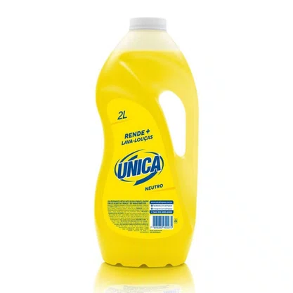 Detergente Liquido Neutro 2 Litros Unica