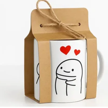 Embalagem Para Caneca Kraft Cod Eck001 Conceito Unidade