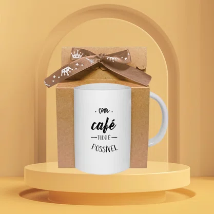 Embalagem Para Caneca Kraft Cod Eck001 Conceito Unidade
