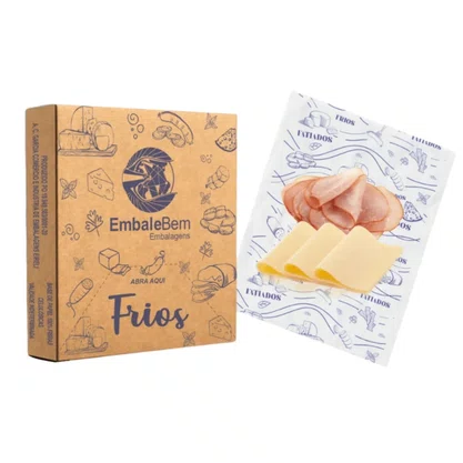 Embale Frios 30x38 Branco com 400 Folhas Embale Bem