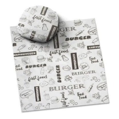 Embale Lanche Fast Food 32x38cm C/ 400un