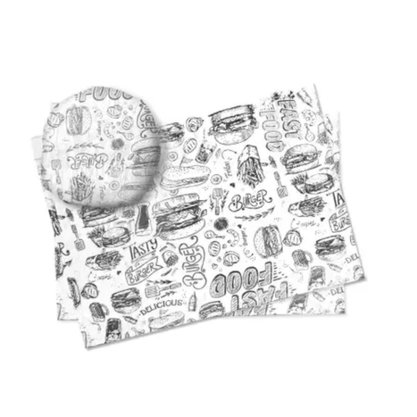 Embale Lanche Fast Food 32x38cm C/ 400un