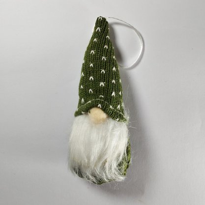 Enfeite Natalino Gnomo Verde 15cm Impulsetto