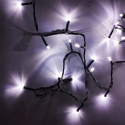 Enfeite Pisca 100 LEDs Branco 6 M Cromus