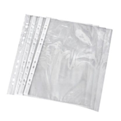 Envelope Plástico PP Oficio 11 furos 10un Polibras