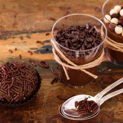 Escamas de Chocolate Crocante Forneável 500g Harald