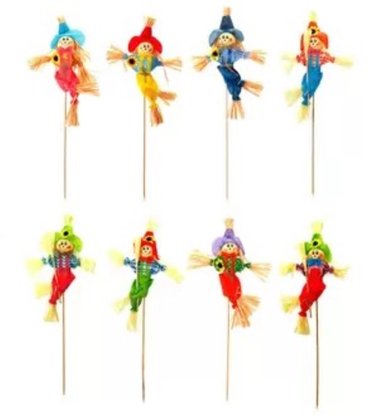 Espantalho 30cm Ref Q17005 Cores Diversas Qfesta