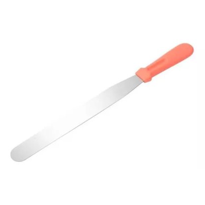 Espatula P/ Confeiteiro Inox Reta 37cm Ref Ft363 Silverchef