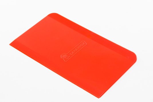 Espátula Raspadora 13x22cm Vermelho 3210 Caparroz