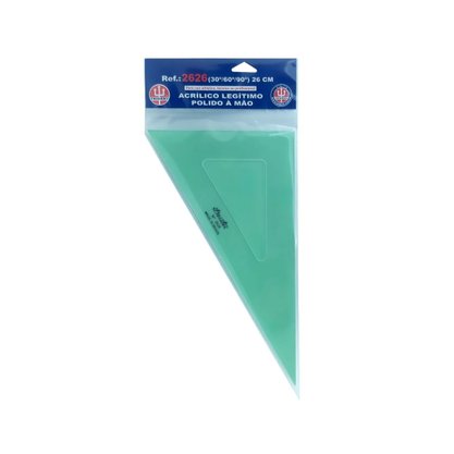 Esquadro Profissional Escaleno Sem Escala 26cm Ref. 2626 Trident