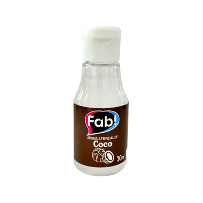 Essência Aroma Artificial Coco 30ml Fab!