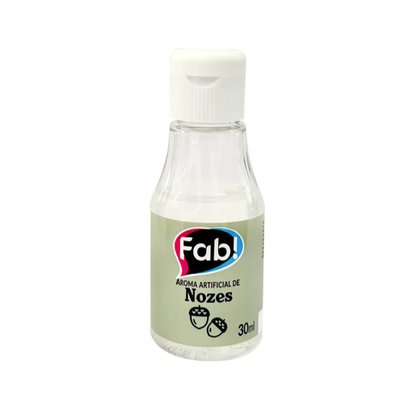 Essência Aroma Artificial Nozes 30ml Fab!