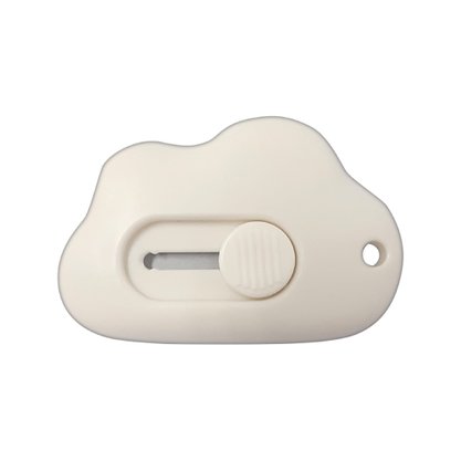 Estilete Mini Retrátil Portátil Branco Nuvem Tilibra