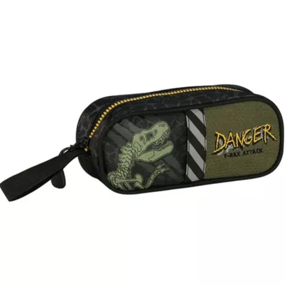 Estojo 1 Divisão Dinossauro T-Rex Attack Ref TX25029E Clio