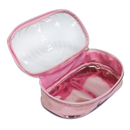 Estojo Box Rosa Metalizado Pop DAC