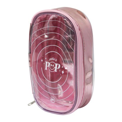 Estojo Box Rosa Metalizado Pop DAC