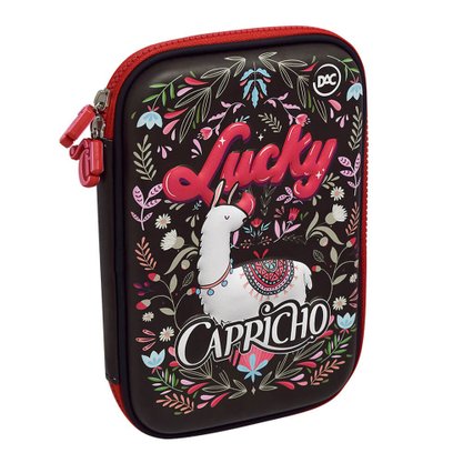 Estojo Case Preto Lucky Capricho New Boho DAC